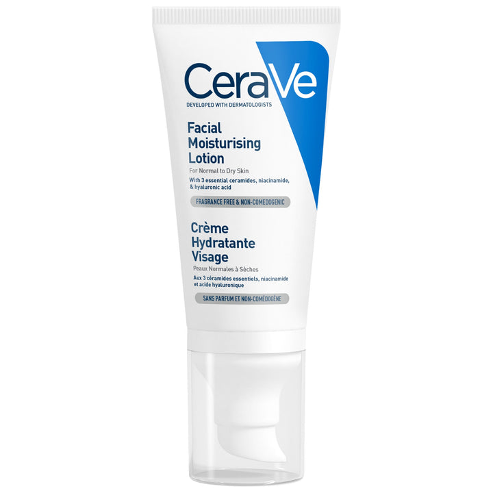 Cerave Night moisturiser + hydrating cleanser gift set with free socks