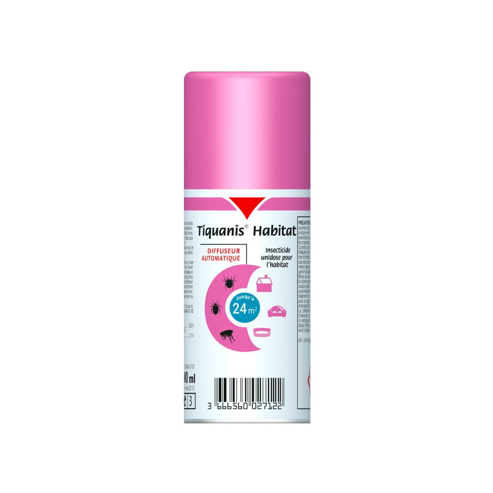 Vetoquinol Tiquanis Habitat insecticide Diffuser 100ml (3.38fl oz)