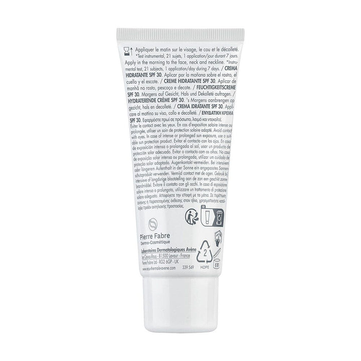 Avène Hydrance Moisturising cream SPF30 48-hour hydration 40ml (1.35fl oz)