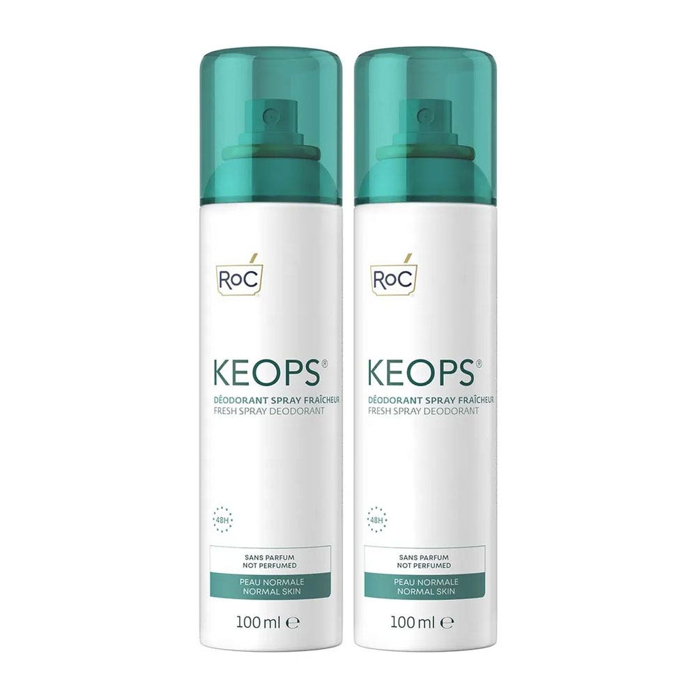 Roc Freshness Dry Deodorant 2x100ml (3.38fl oz)