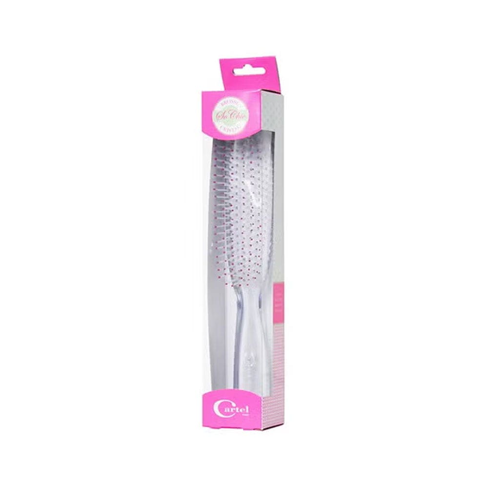 Cartel Crystal Rose Hair Brush 1 x unit