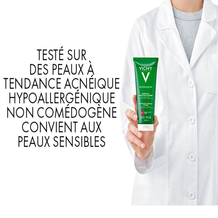 Vichy Normaderm Phytosolution Intense Purifying Gel for Acne-prone Skin 200ml (6.76 fl oz)