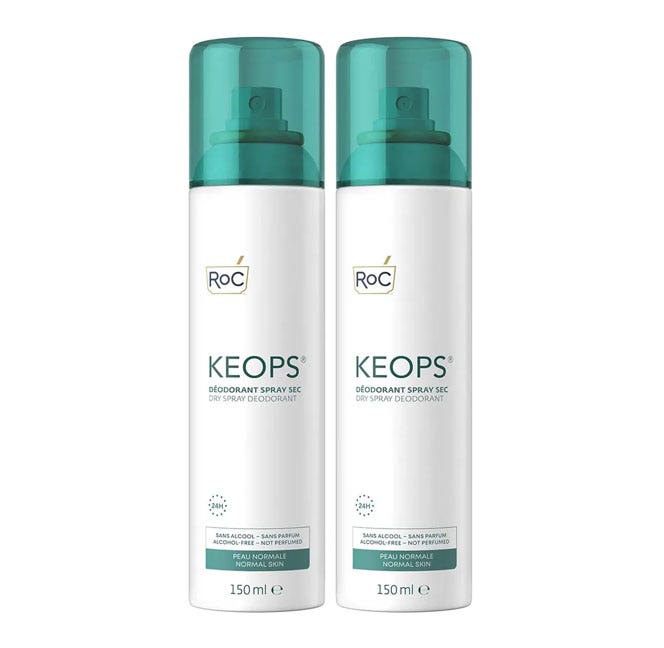 Roc Dry Deodorant Heavy Perspiration 2x150ml (5.07fl oz)