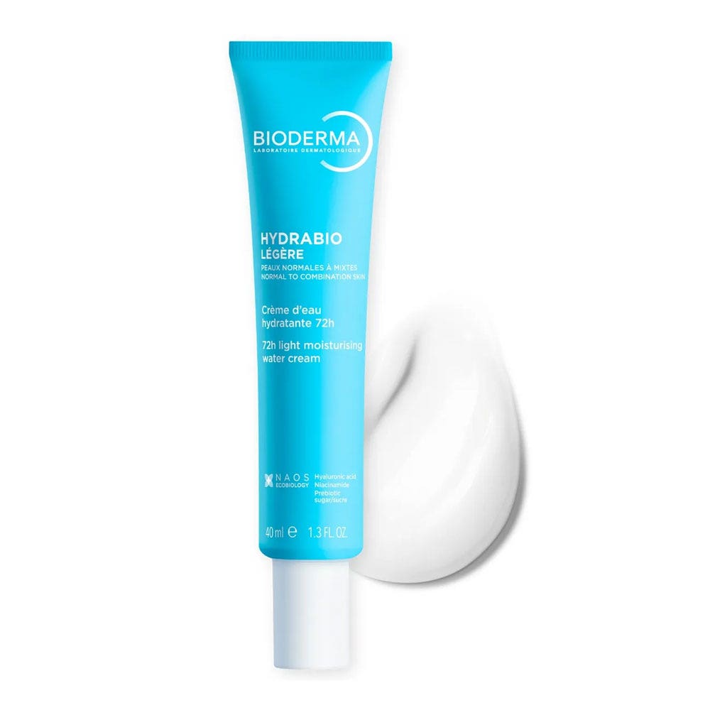 Bioderma Hydrabio Soin Hydratant Texture Légère Peaux Sensibles Normales à Mixtes 40ml (1.35fl oz)