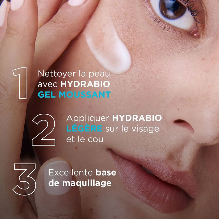 Bioderma Hydrabio Soin Hydratant Texture Légère Peaux Sensibles Normales à Mixtes 40ml (1.35fl oz)