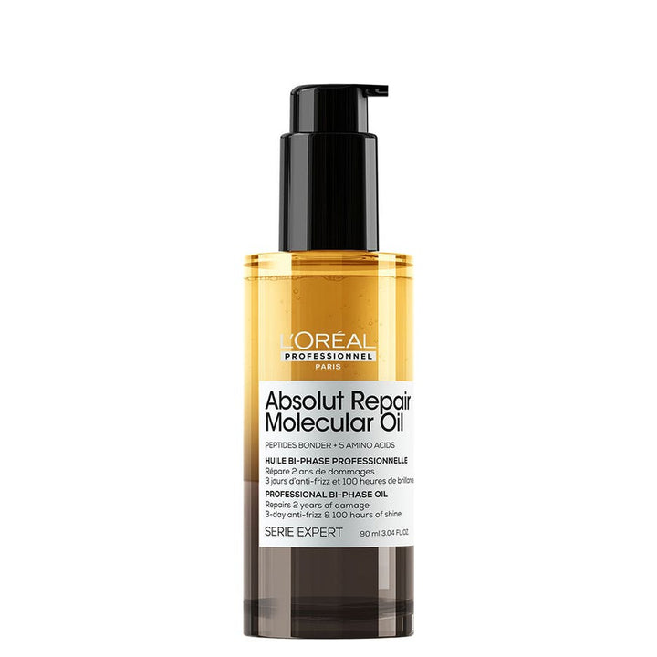 L'Oréal Professionnel Absolut Repair Molecular Huile Bi-Phase 90ml (3.04 fl oz)
