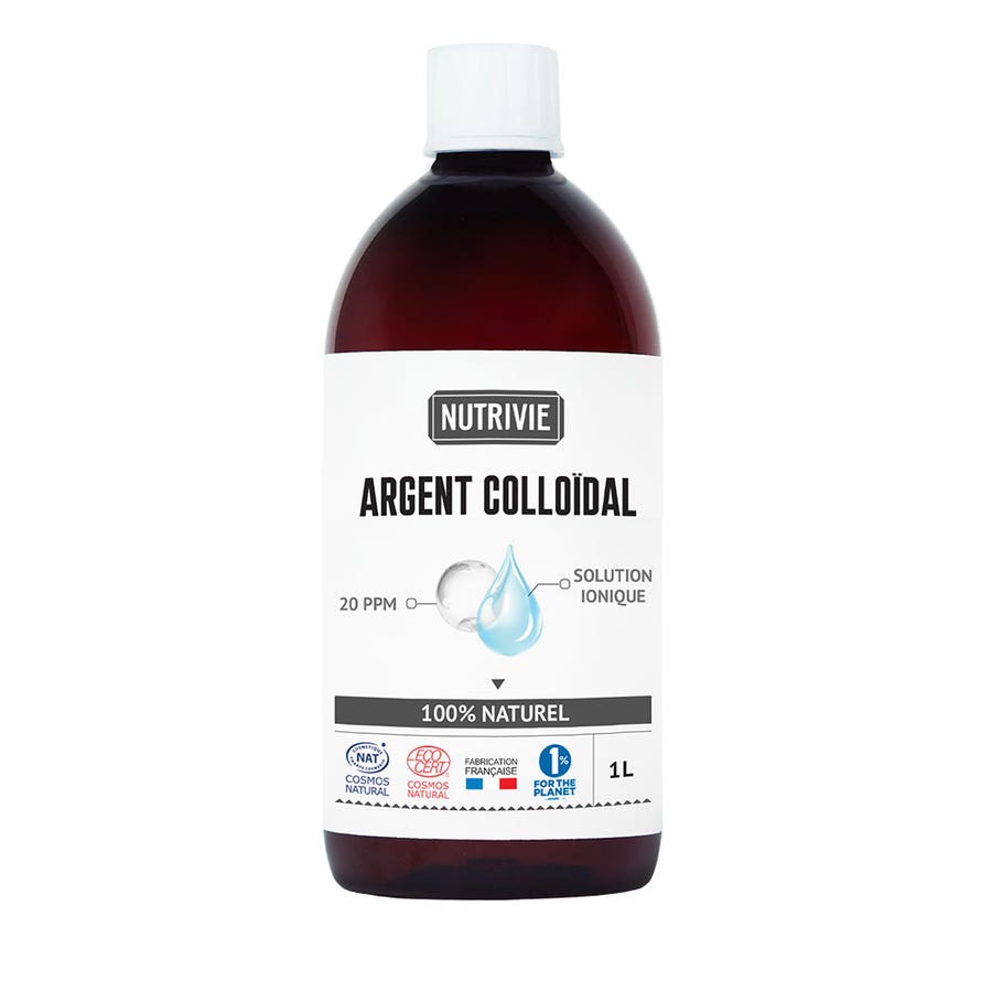 Nutrivie Colloidal Silver 20ppm 1L