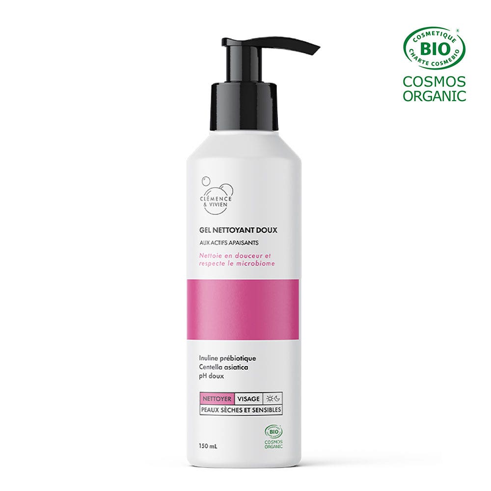 Clemence&Vivien Gentle organic cleansing gel 150 ml (5.07fl oz)
