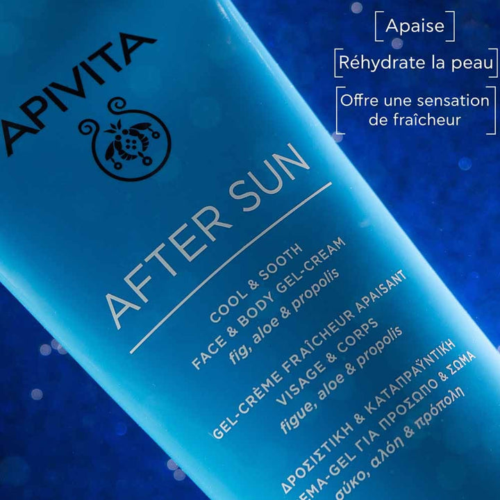 Apivita After Sun Gel-Crème Visage & Corps Fraîcheur Apaisant Visage & Corps 200ml (6.76fl oz)