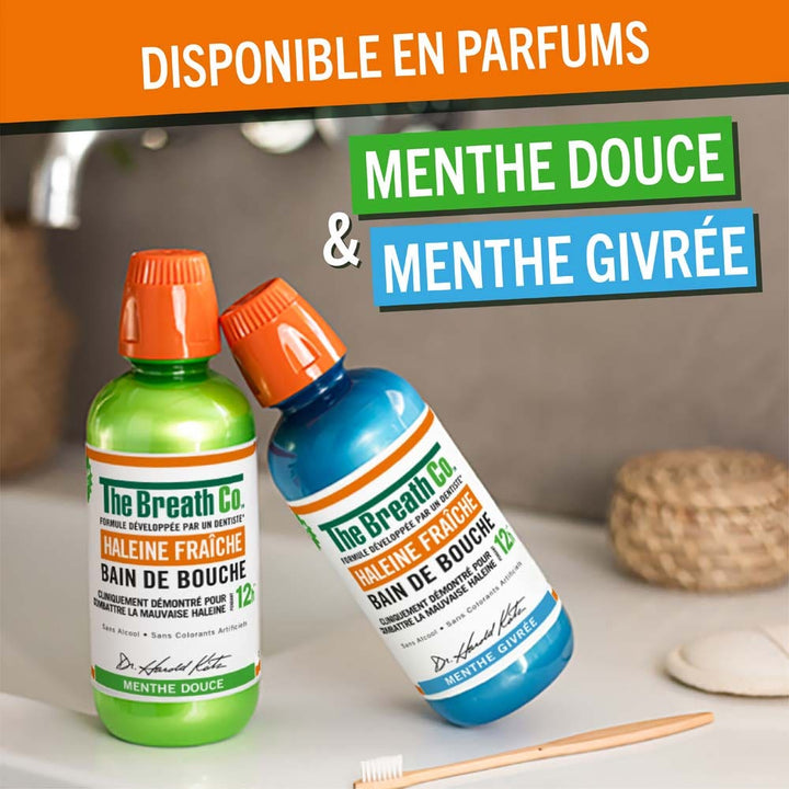 The Breath Co Sweet Mint Mouthwash 500ml (16.91fl oz)