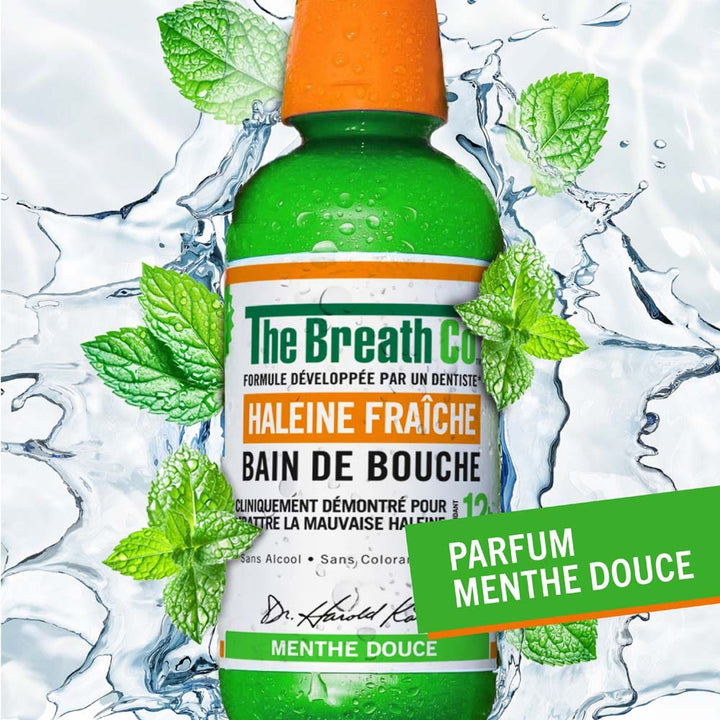 The Breath Co Sweet Mint Mouthwash 500ml (16.91fl oz)