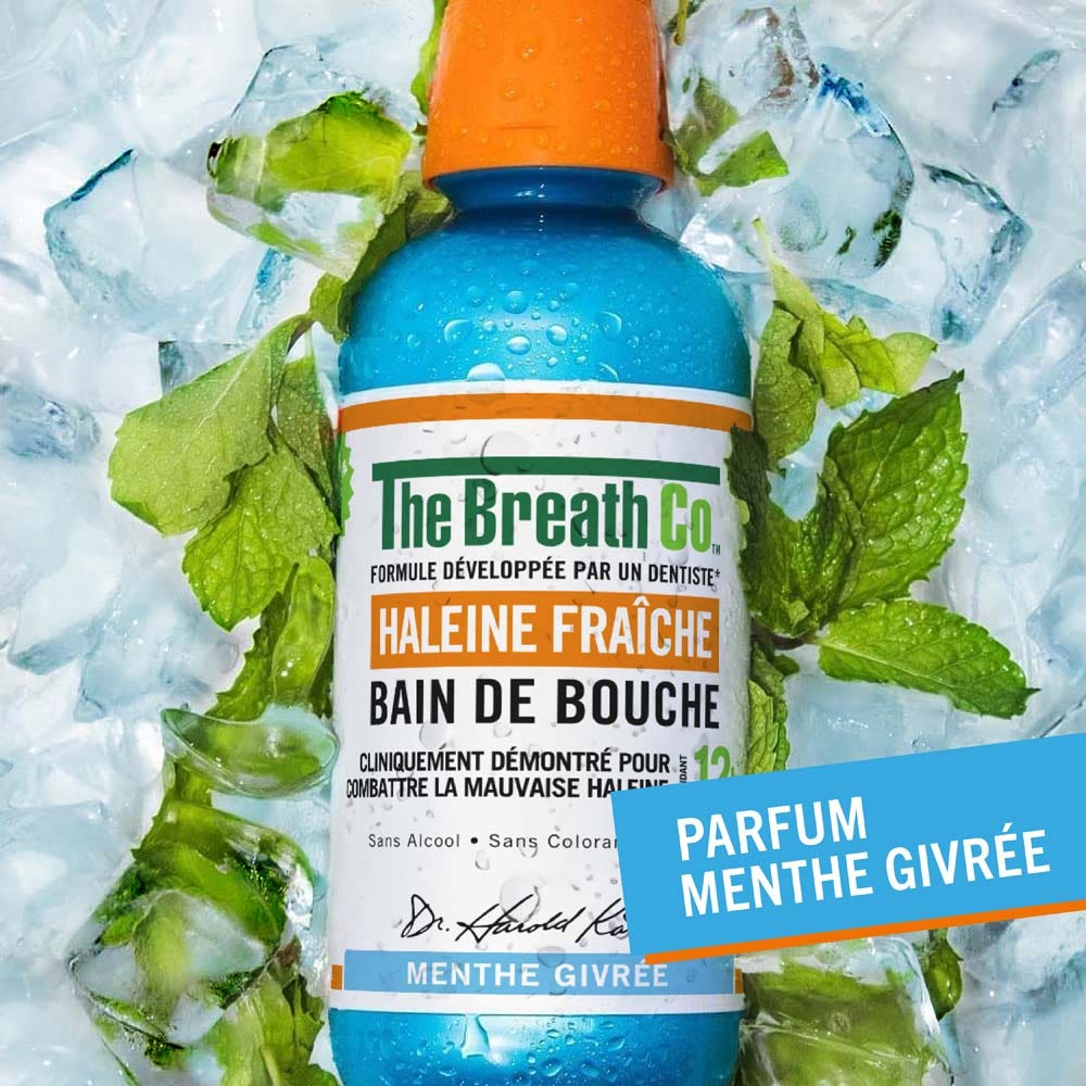 The Breath Co Mint Mouthwash 500ml (16.91fl oz)