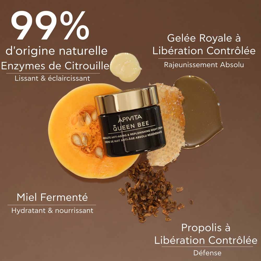 APIVITA Queen Bee Absolute régénérant la crème de nuit anti-âge 50 ml (1.69fl oz)
