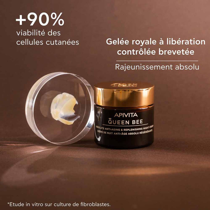 APIVITA Queen Bee Absolute régénérant la crème de nuit anti-âge 50 ml (1.69fl oz)