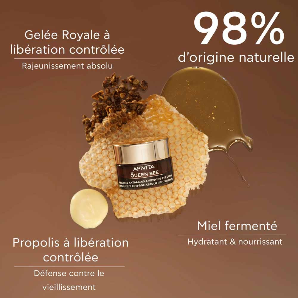 Apivita Queen Bee Revitalizing Anti-Age Eye Cream 15ml (0.50fl oz)
