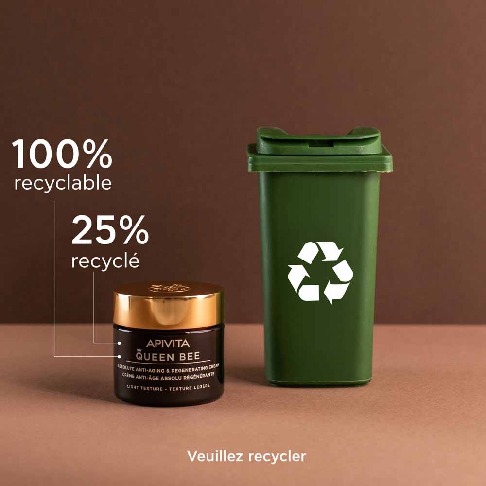 APIVITA Queen Bee Absolute régénérant Texture légère à la crème anti-âge 50 ml (1.69fl oz)