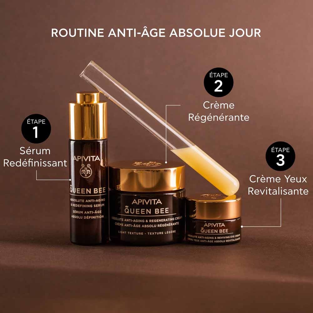 APIVITA Queen Bee Absolute régénérant Texture légère à la crème anti-âge 50 ml (1.69fl oz)