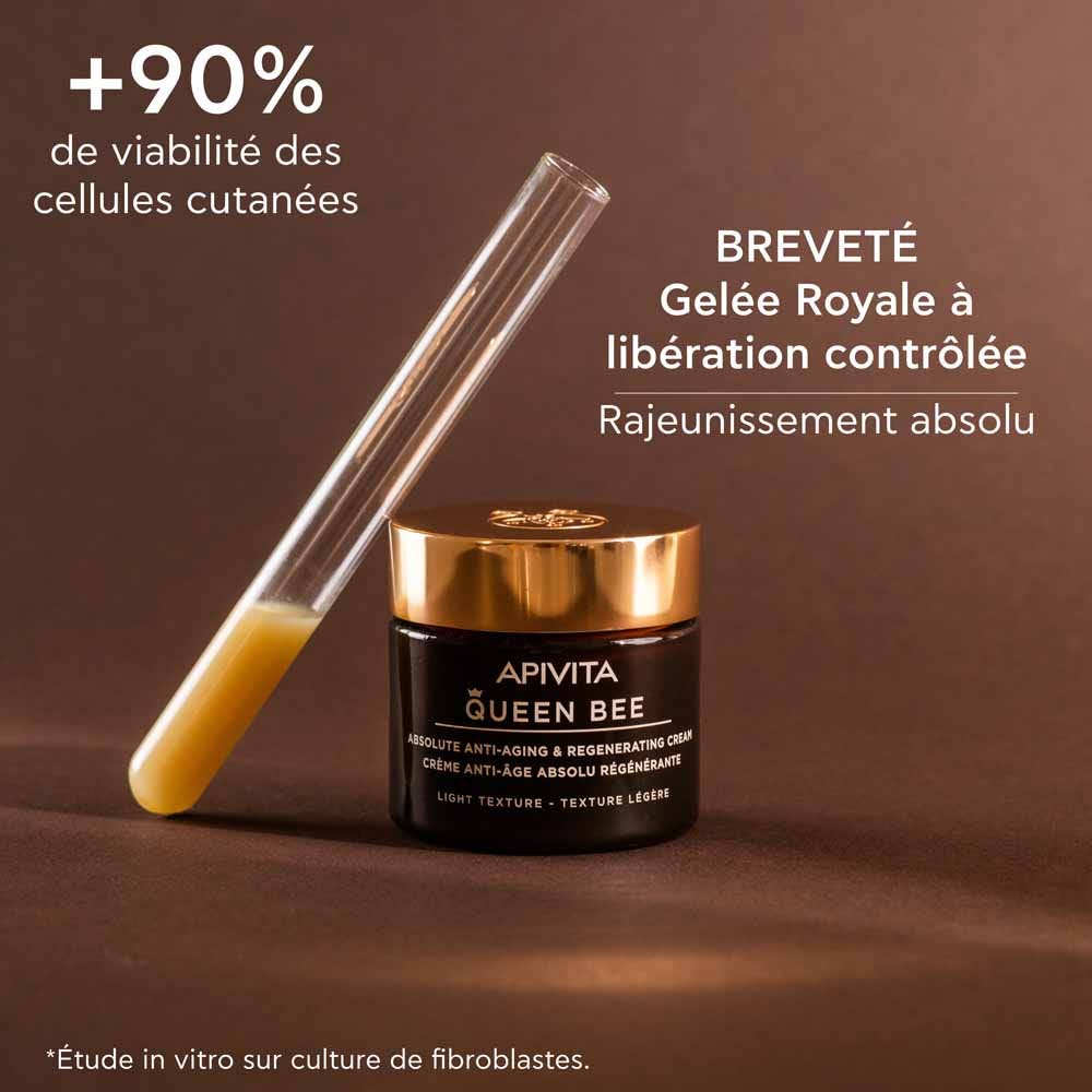 APIVITA Queen Bee Absolute régénérant Texture légère à la crème anti-âge 50 ml (1.69fl oz)