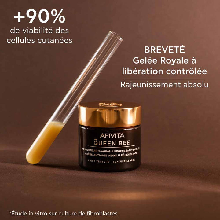 APIVITA Queen Bee Absolute régénérant Texture légère à la crème anti-âge 50 ml (1.69fl oz)