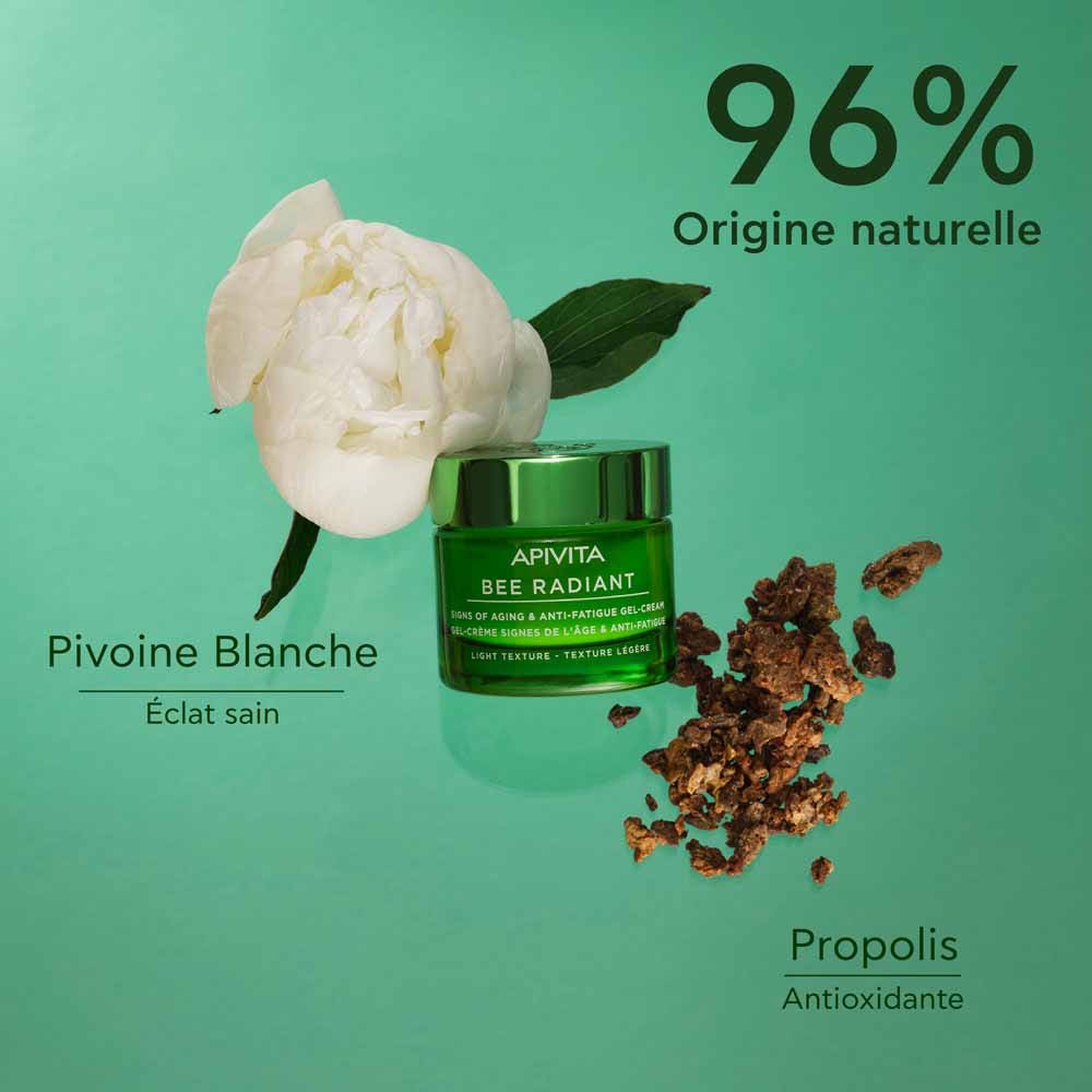 Apivita Bee Radiant Anti-Aging & Anti-fatigue Gel-Cream Texture Lgre 50ml (1.69fl oz)