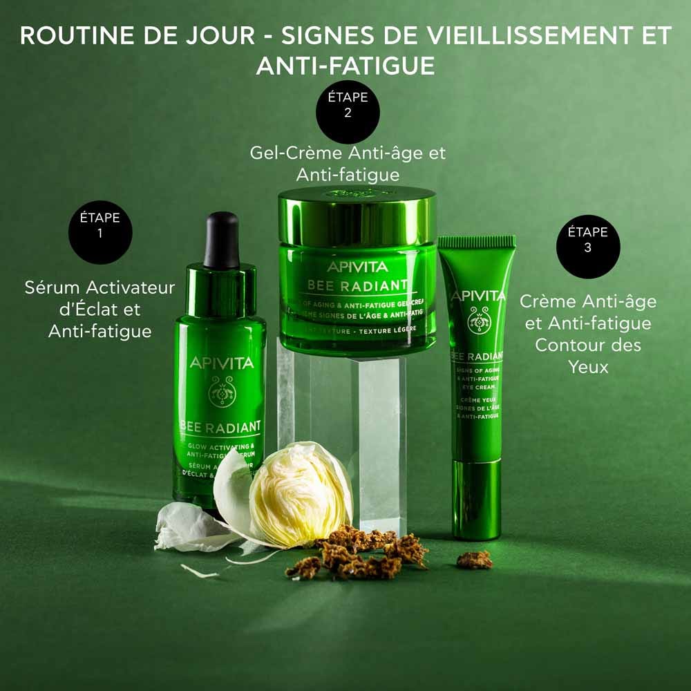 Apivita Bee Radiant Anti-Aging & Anti-fatigue Gel-Cream Texture Lgre 50ml (1.69fl oz)