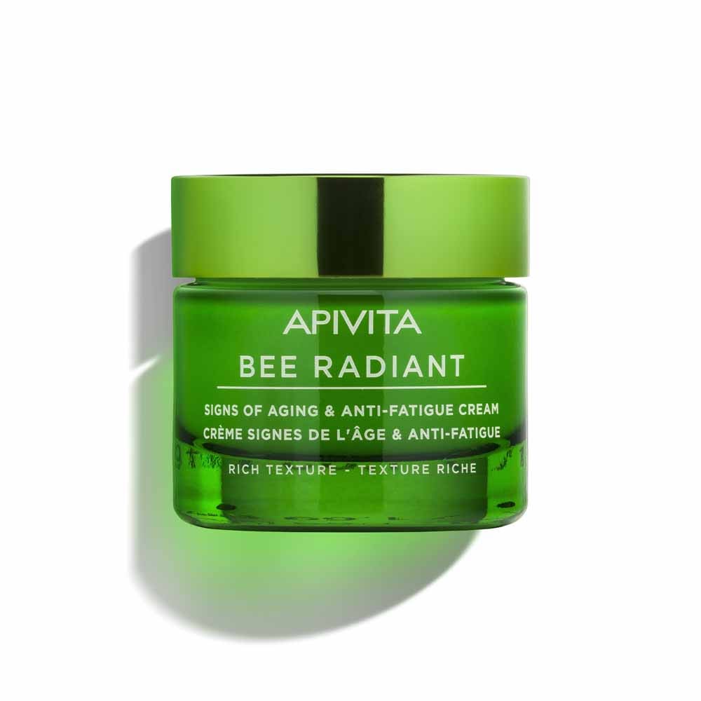 Apivita Bee Radiant Anti-Aging Anti-Fatigue Cream Texture Riche 50ml (1.69fl oz)