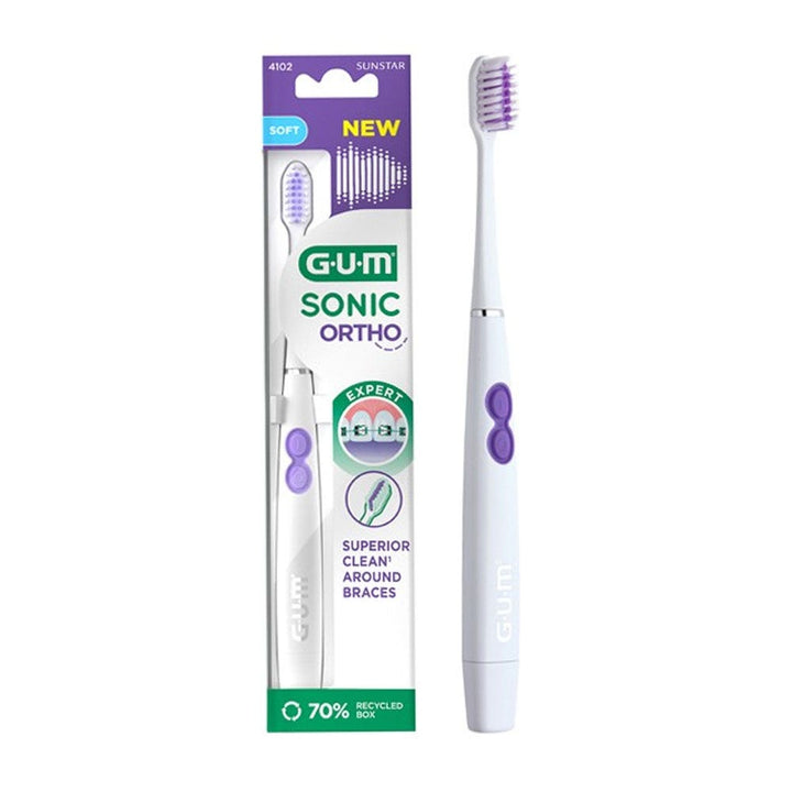 Gum Sonic Ortho Sonic Toothbrush x1