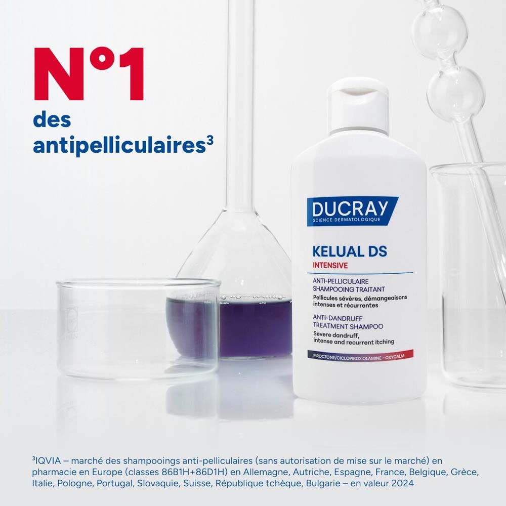 Ducray Kelual Ds INTENSIVE Shampooing traitant anti-pelliculaire 100ml (3.38fl oz)