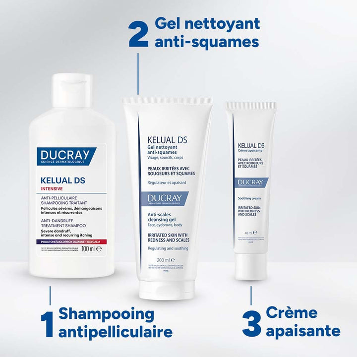 Ducray Kelual Ds INTENSIVE Shampooing traitant anti-pelliculaire 100ml (3.38fl oz)