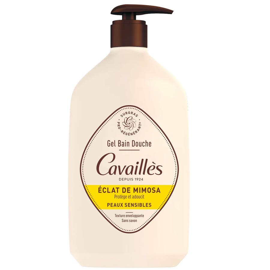 Cavaillès Surgras Pro-Regenerating Eclat de Mimosa Bath & Shower Gel 1L