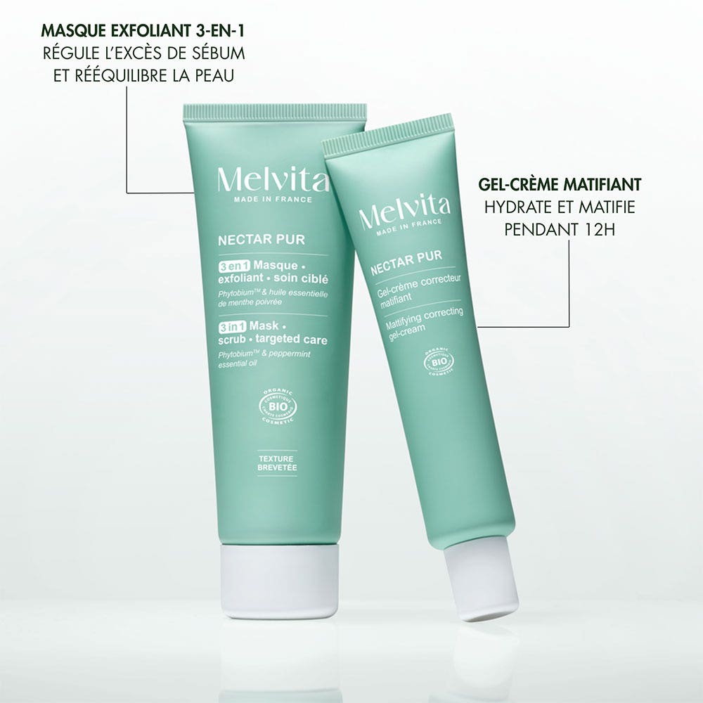 Melvita Nectar Pur Melvita Nectar Pur Fluide Matifiant Bio 40 ml (1.35fl oz)