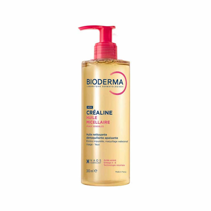 Bioderma Crealine Huile Micellaire Peaux Sensibles 300ml (10.14 fl oz)