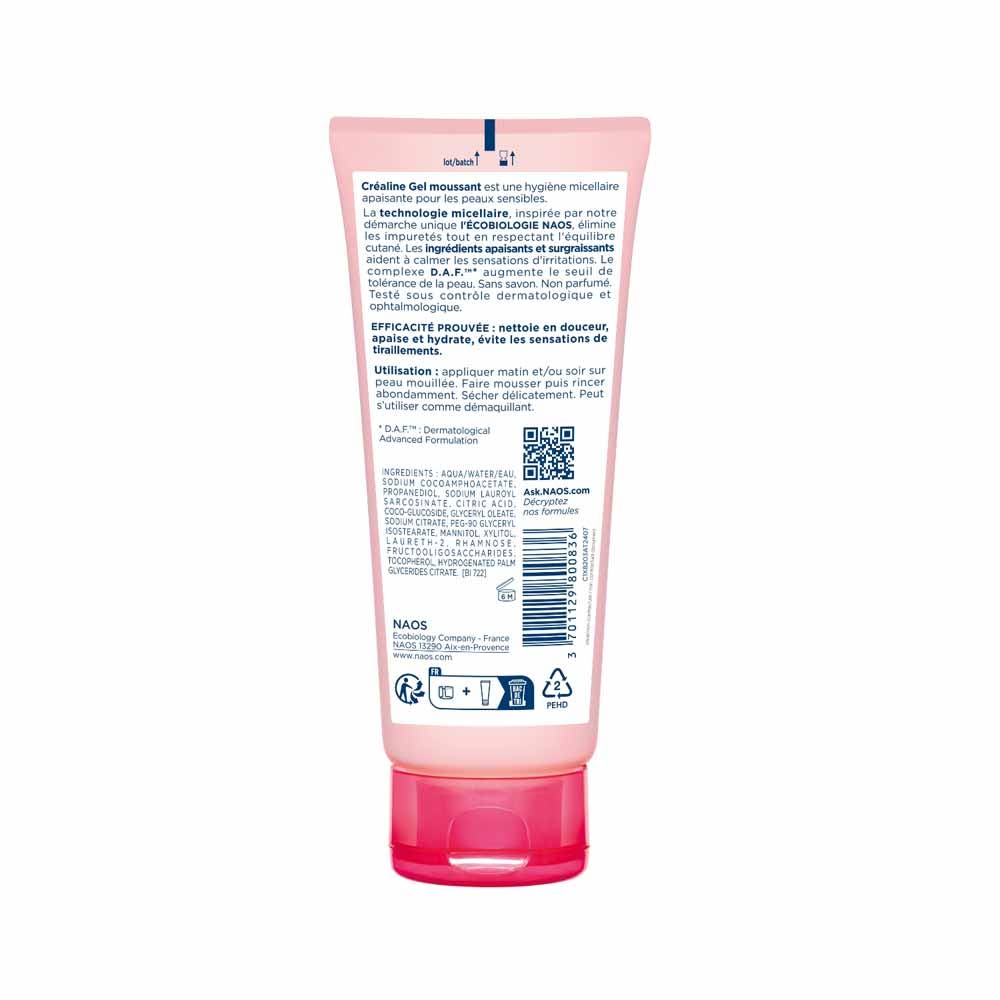 Bioderma Sensibio Foaming Gel Cleanser for Sensitive Skin 100ml (3.38fl oz)