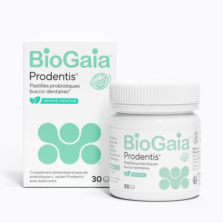 Biogaia Prodentis® Mint flavor 30 chewable tablets