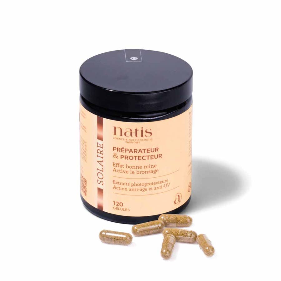 Natis Sunscreens Anti-Aging Preparer &amp; Protector 120 capsules