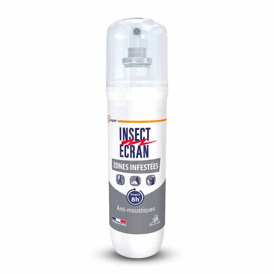 Insect Screen Infested Areas Repellent For Adults And Children 100ml (3.38fl oz)
