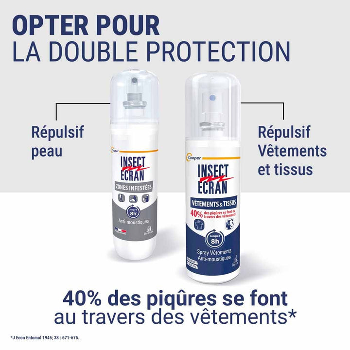 Insect Ecran Anti-Mosquito Infested Areas from 24 months, up to 8 hours protection 100ml (3.38fl oz)
