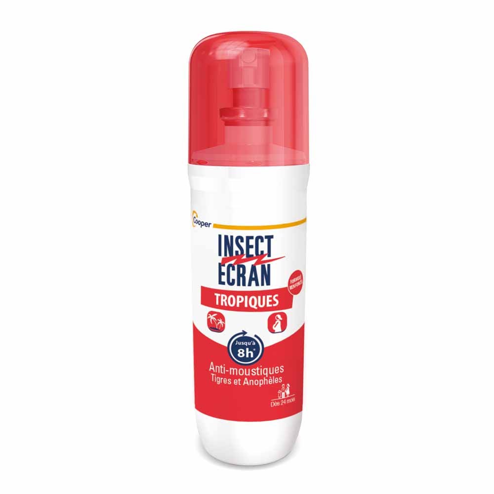 Insect Ecran Skin Tropical mosquito repellent 8H suitable from 24 months 75ml (2.54fl oz)