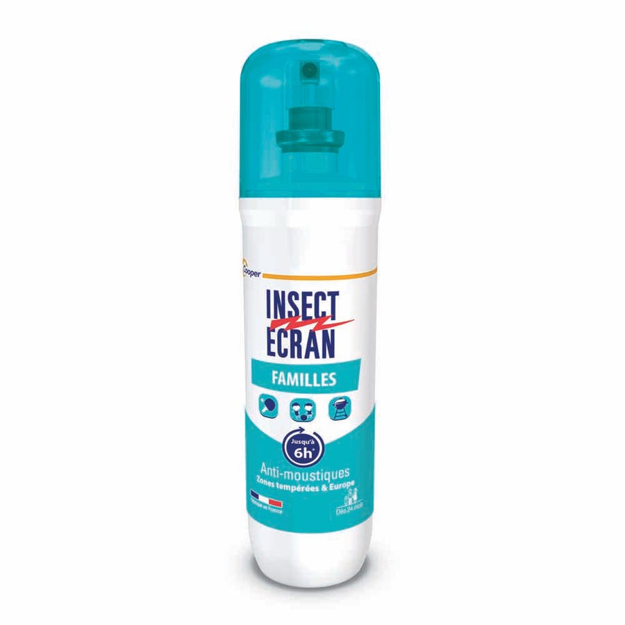 Insect Ecran Skin Family Mosquito Repellent Adult & Kids 100ml (3.38fl oz)