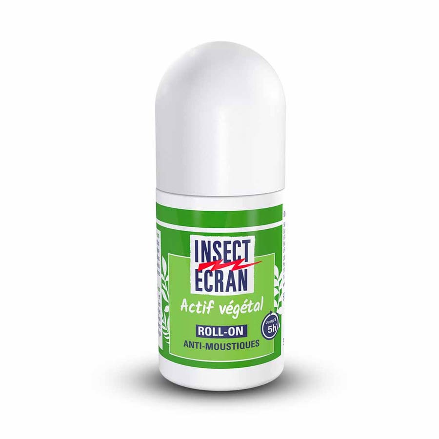 Insect Ecran Actif Végétal Roll On Repellent Up to 5h 50ml (1.69fl oz)
