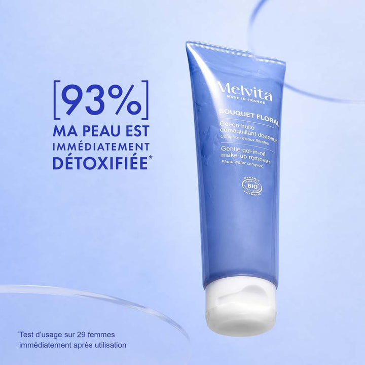 Melvita Floral Bouquet Gel-en-huile Demaquillant Douceur 125ml (4.23fl oz)