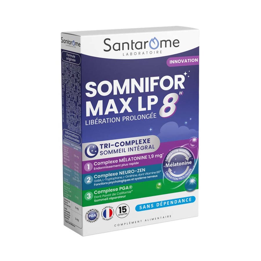 Santarome Somnifor Tri-Complex Sleep 15 Tablets