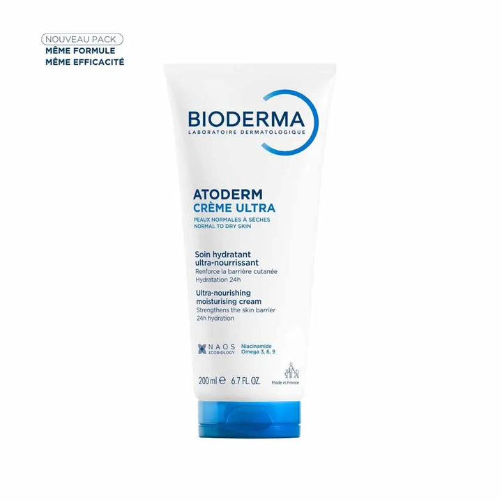 Bioderma Atoderm Crème ultra-nourrissante pour peau sèche à très sèche 200ml