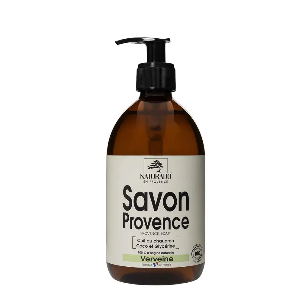 Naturado En Provence Savon De Provence With Organic Vervain 500ml (16.90fl oz)