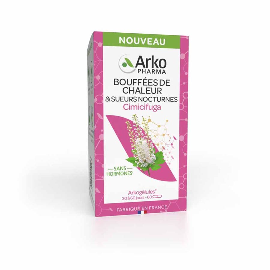 Arkopharma Arkocapsules Hot Flushes & Night Sweats 60 capsules 300g (10.58 oz)