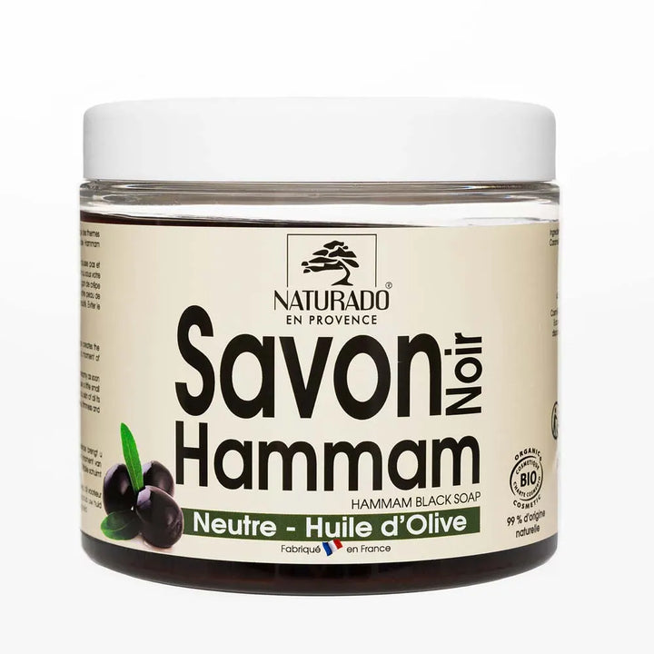 Naturado Hammam Sapone Nero 600ml con Olio d'Oliva