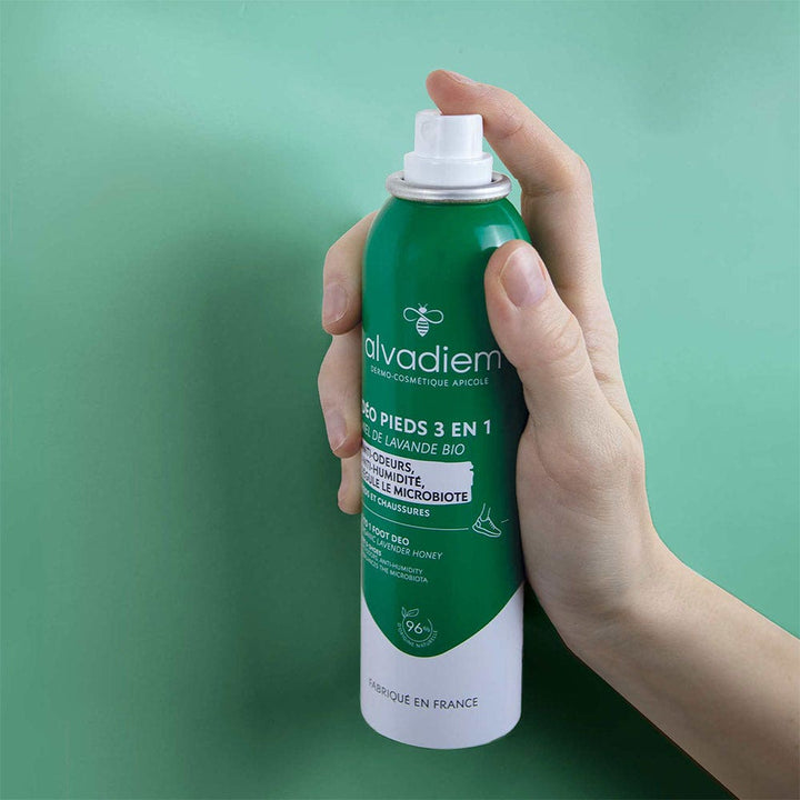 Alvadiem 3-in-1 foot deodorant 150 ml (5.07fl oz)