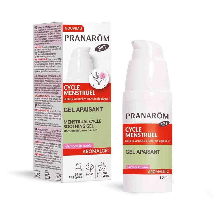 Pranarôm Aromalgic Pranarôm Aromalgic Menstrual Cycle Soothing Gel Organic 30ml (1.01fl oz) 30ml (1.01fl oz)