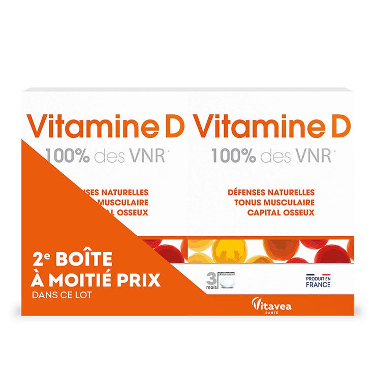 Vitavea Santé Vitamin D 2x90 Tablets