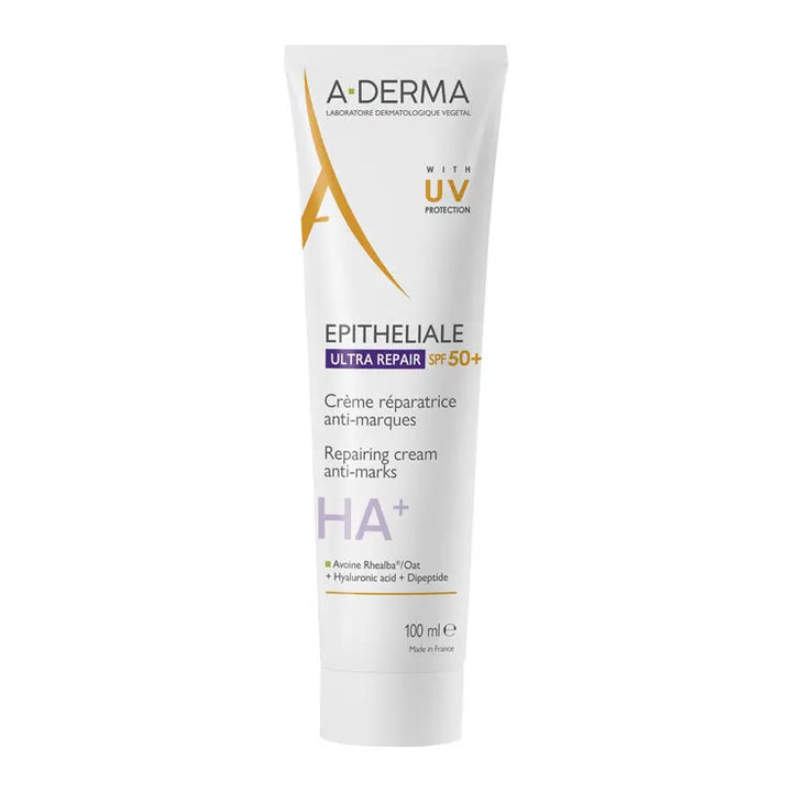A-Derma Epitheliale A.H Ultra SPF50+ Crème réparatrice protectrice 100ml